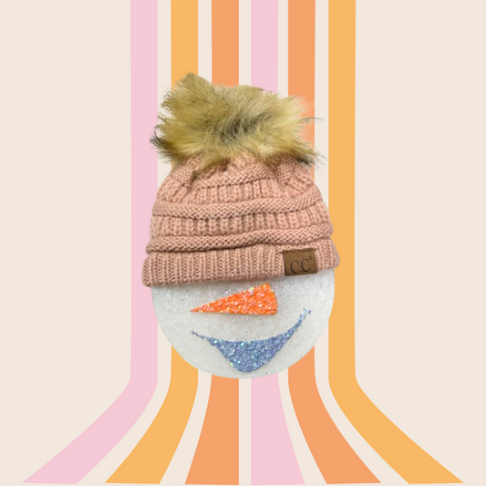 Snowman Beanie-Ready to ship-Scent: Winter Citrus Wreath