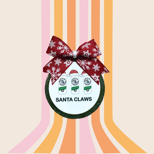 Santa Claws Freshie