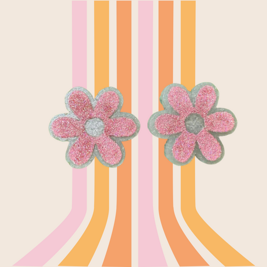 Retro Flower Vent Clips