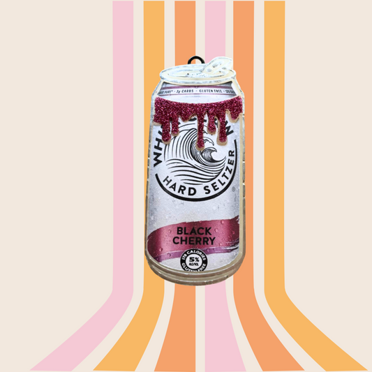 Black Cherry White Claw Can