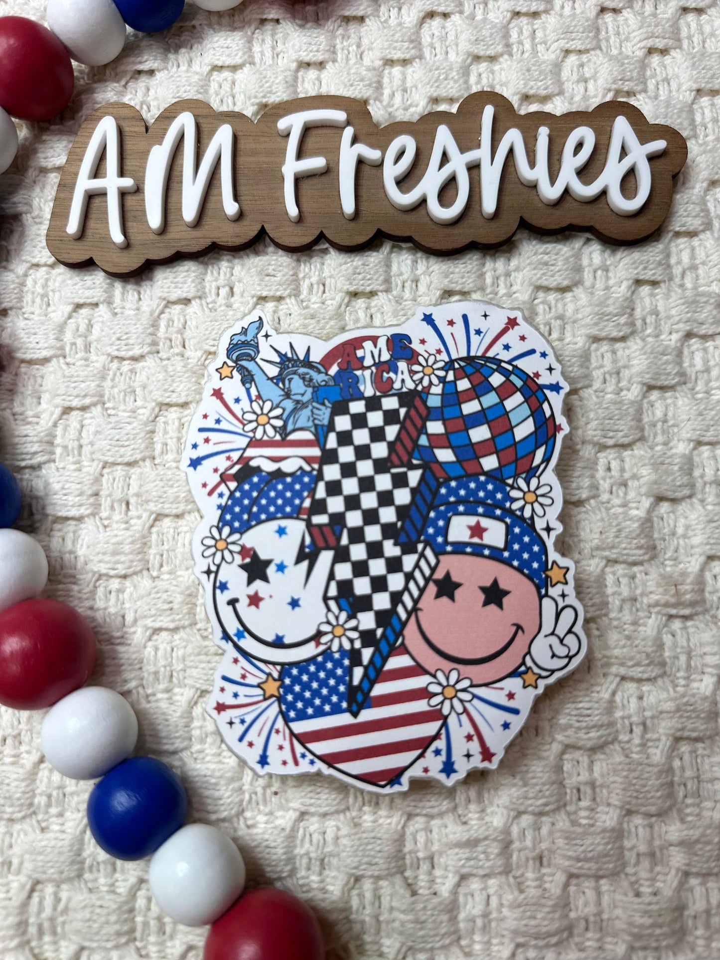 Americana Retro Freshie