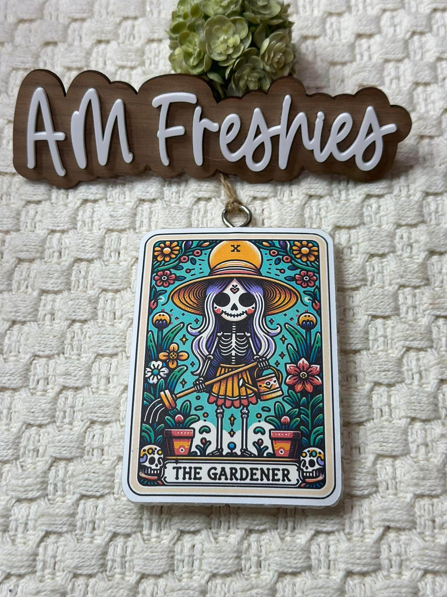 The Gardener Tarot Card Freshie