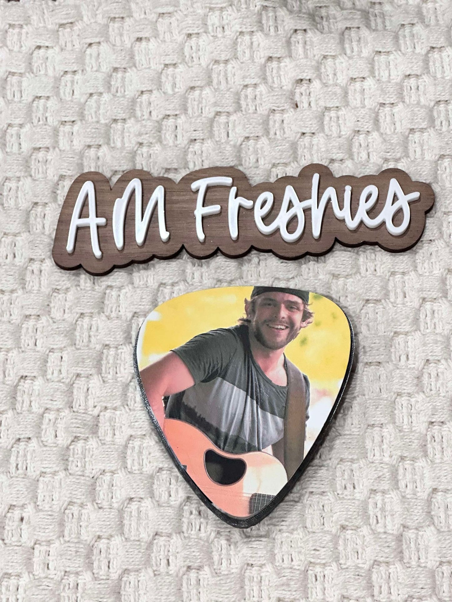 Country Guitar Pick Freshies