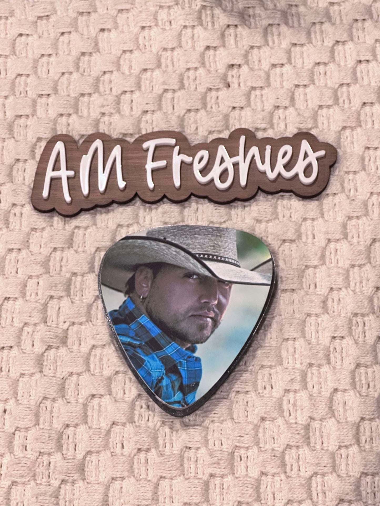 Country Guitar Pick Freshies