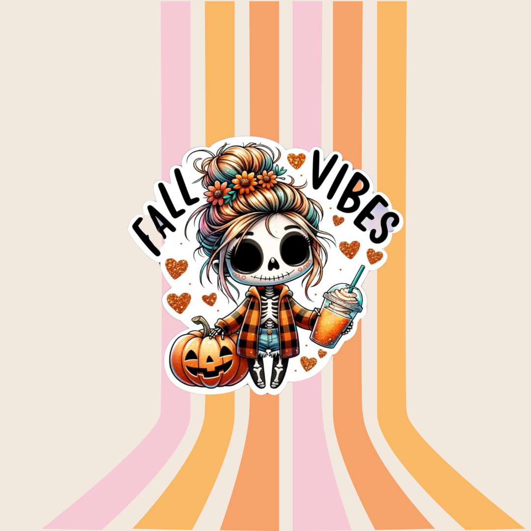 Fall Vibes Skeleton