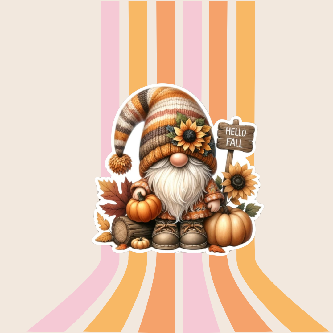 Hello Fall Gnome